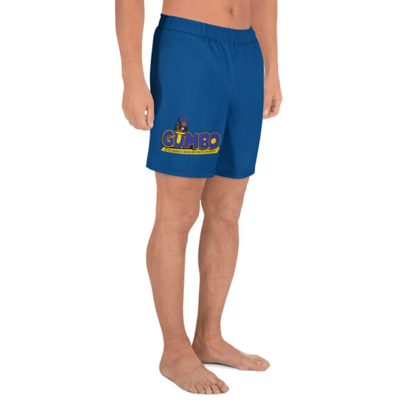 Gumbo Unisex Athletic Long Shorts - Image 3