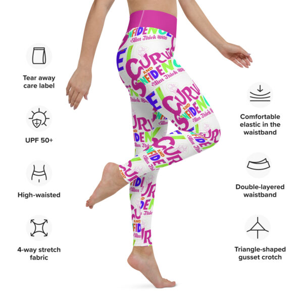 Curves & Confidence Yoga Leggings - Image 4