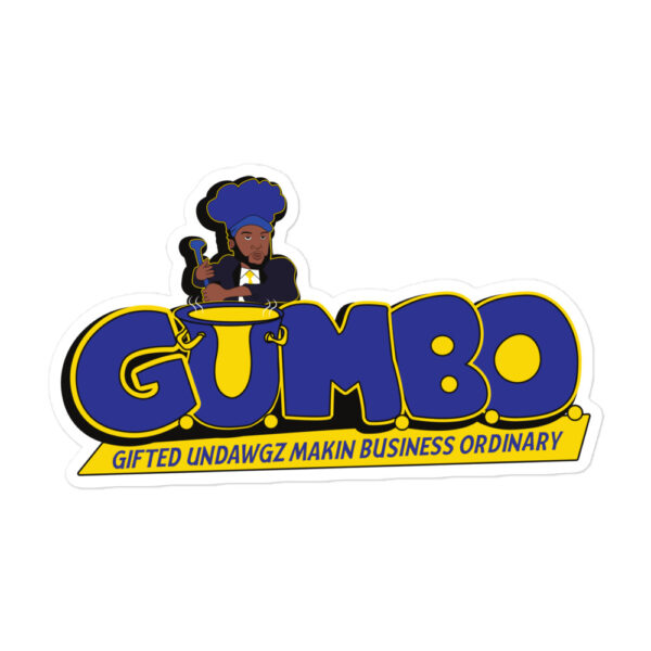 Gumbo Bubble-free Stickers