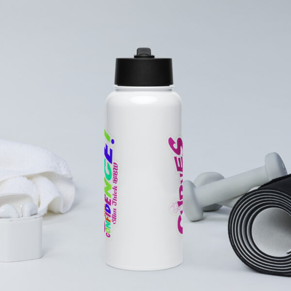 Curves & Confidence Stainless Water Bottle - Image 3