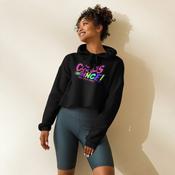 Curves & Confidence Crop Hoodie - Image 5